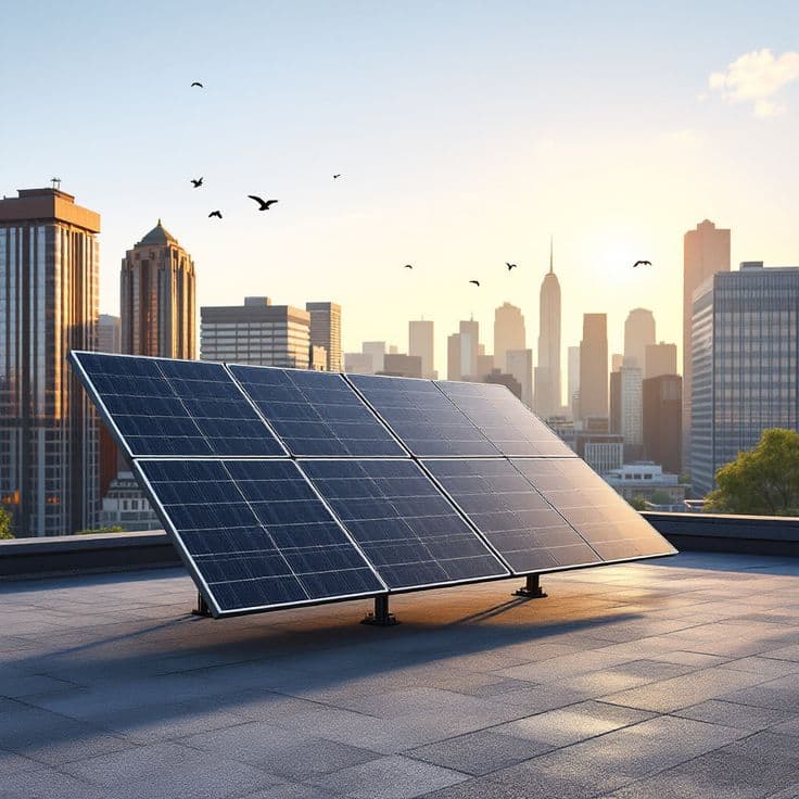 AmpliSolar 3kW Solar Array installed