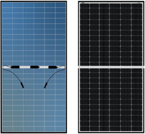 AmpliSolar ready to install Bi-facial Solar panel